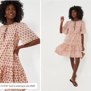 INDIA COLLECTION EMERSON FRY Alma Organic Cotton Isla Dress Size XS/S